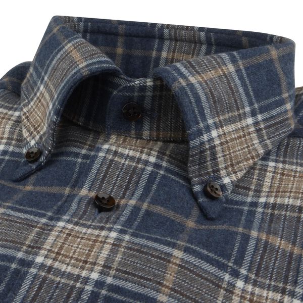 Regular C26 RC cuff, dark blue check, Stenstr&ouml;ms