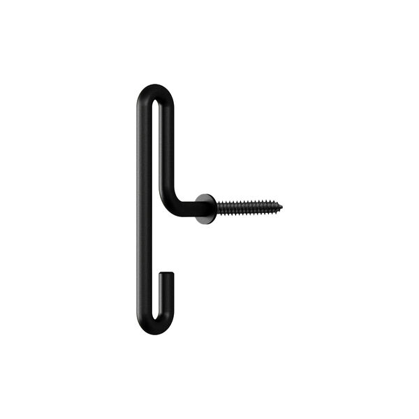 Wall Hook, black Wall Hook, black, MOEBE