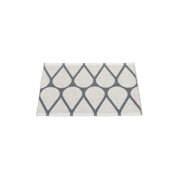 Otis Plastic Rug, granit/ fossil grey, Pappelina