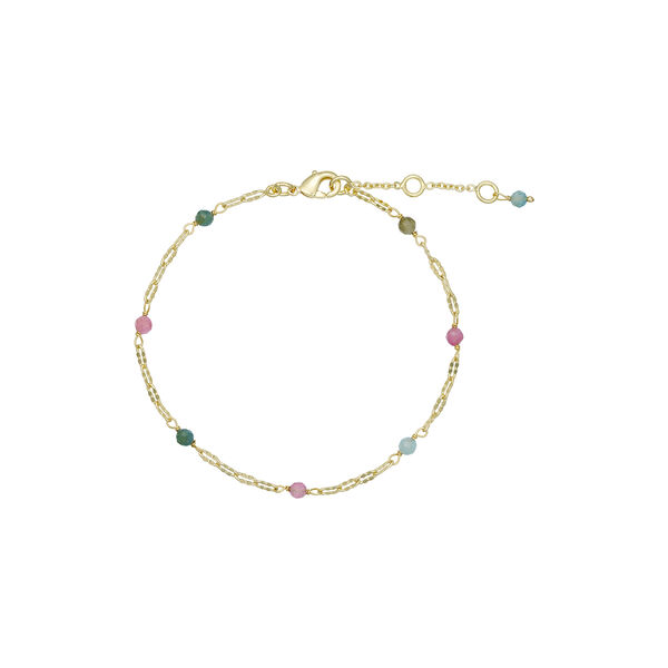 Lina bracelet, gold plated/tourmaline mix Lina bracelet, gold plated/tourmaline mix, Pure by Nat