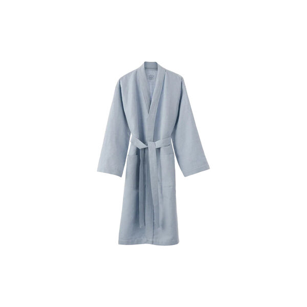LIN Bathrobe | Blue Haze | Bathrobe, Georg Jensen Damask