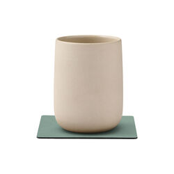 Nupo glass mat Square, pastel green, LIND DNA