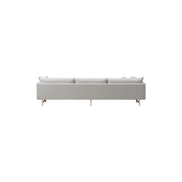 FF5555 95 3-seater Sofa Chaise, light beige/lacquered oak FF5555 95 3-seater Sofa Chaise, light beige/lacquered oak, Fredericia Furniture