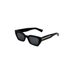 LUNA sun glasses, black/transparent, MESSYWEEKEND