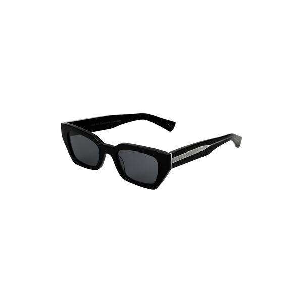 LUNA sun glasses, black/transparent, MESSYWEEKEND