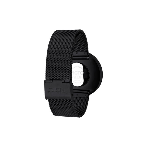 PICTO Wrist Watch, black/black/matt black, Picto