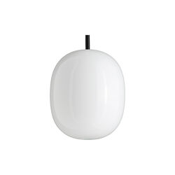 Superæg 300 Pendant, opal/black, Piet Hein