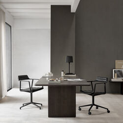 VIPP452 | Swivel Chair | Castors | black/black, Vipp