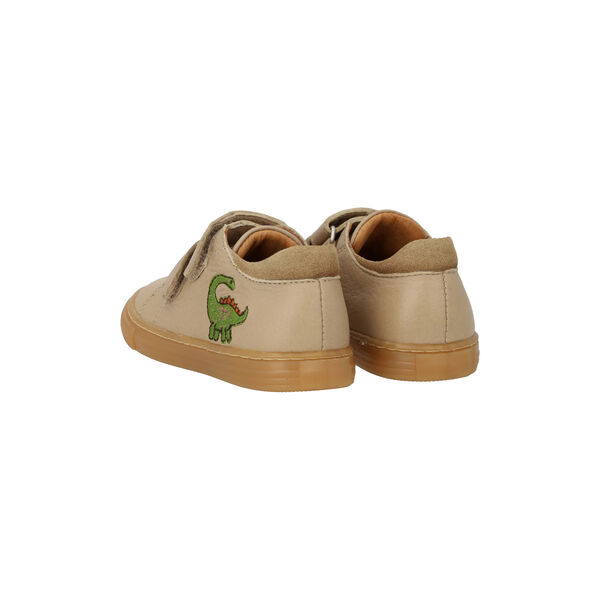 Sneaker with Dino Embroidery, sand, ANGULUS