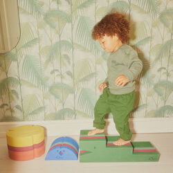 Crocodile L, green gym, bObles