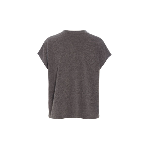 Kumo cashmere blouse with buttons, shark melange, BITTE KAI RAND