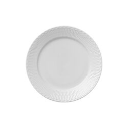 White Fluted Half Lace Plate Ø 27 cm, Royal Copenhagen