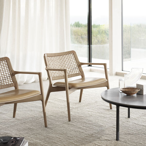 VIPP488 Cabin Lounge Chair, light oak/sand, Vipp