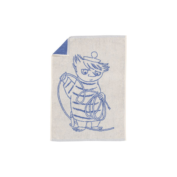 Moomin bath towel Too-ticky 50x70 cm, white, Moomin Arabia