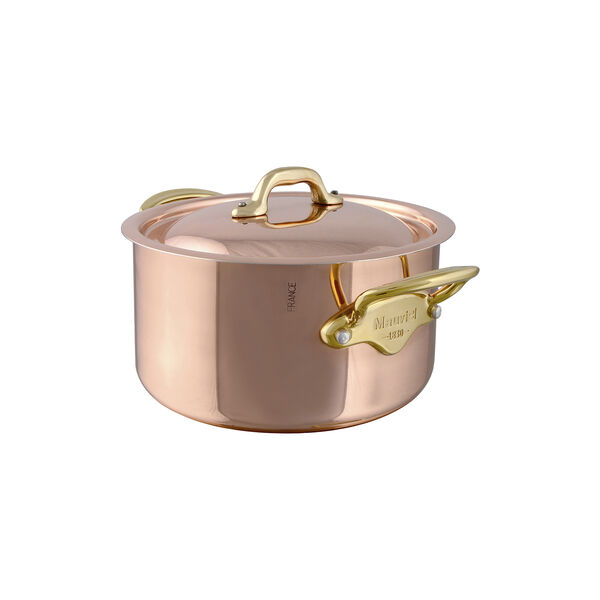 M'150B Pot with lid, Mauviel 1830