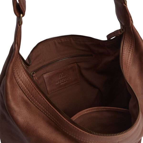 VenedaMBG Bag, Soft Vint., cognac w/br. gold, Markberg