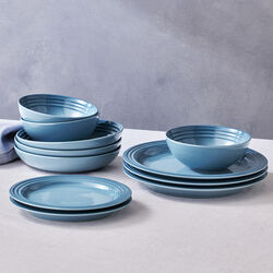 Signature pasta plate 22 cm, chambray, Le Creuset