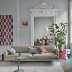 Mingle Cushion, light blue/mint, Muuto