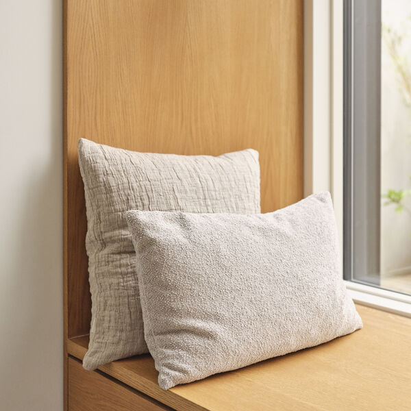 Taffy Cushion, light grey, Compliments