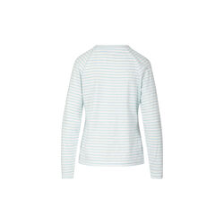 SILLA stripe longsleeved t-shirt - Mid sleeve, light blue/white stripe, Coster Copenhagen