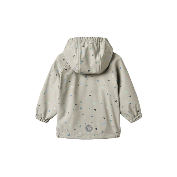 Rainwear Chardy Jacket, light flint letters, Wheat