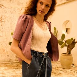 IR Fantine Top, birch, Atelier R&ecirc;ve