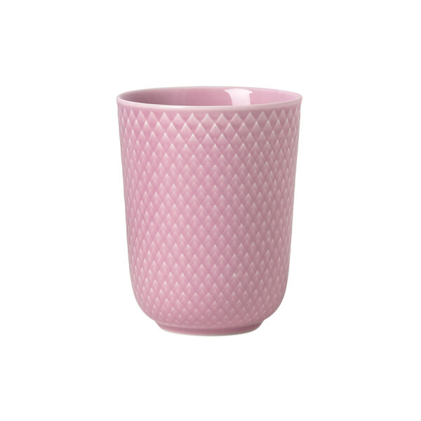 Rhombe Color Mug, rose, Lyngby Porcel&aelig;n
