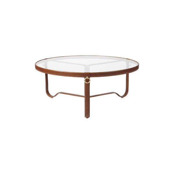 Adnet Coffee Circular Table, tan, GUBI