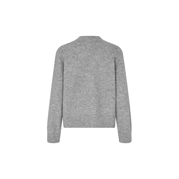 MaLettie Cardigan, m. grey mel. MaLettie Cardigan, m. grey mel., Masai