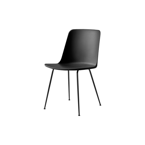 Rely HW6 Dining Chair, black/black Rely HW6 Dining Chair, black/black, &Tradition