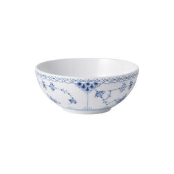 Blue Fluted Half Lace Deep Bowl 50 cl, Royal Copenhagen