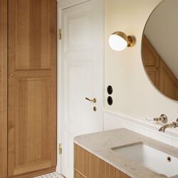 VL Studio Wall Lamp, brass, Louis Poulsen