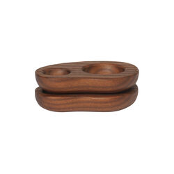 Cairn natureg Holder 2 stk., dark brown, Ferm Living