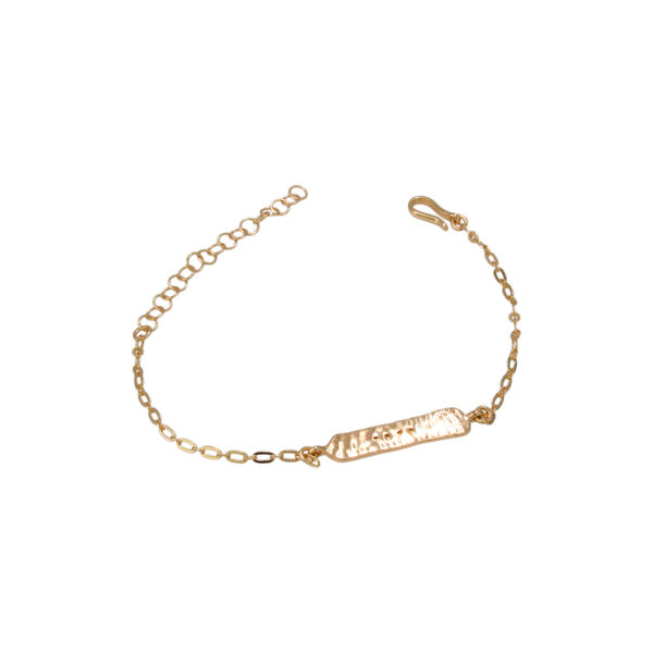 Evermore Bracelet, gold plated, Stone Copenhagen