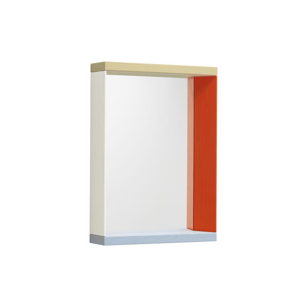 Colour Frame Mirror Small, blue/orange Colour Frame Mirror Small, blue/orange, Vitra
