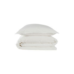 Stone Washed Baby Duvet Cover, white, Geismars Væverier