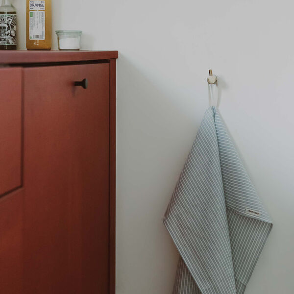 Penny Tea Towel, beach stripe, Studio Feder
