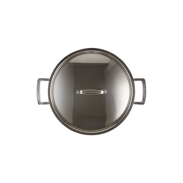 3-PLY Shallow Casserole with Lid &Oslash; 28 cm, Le Creuset