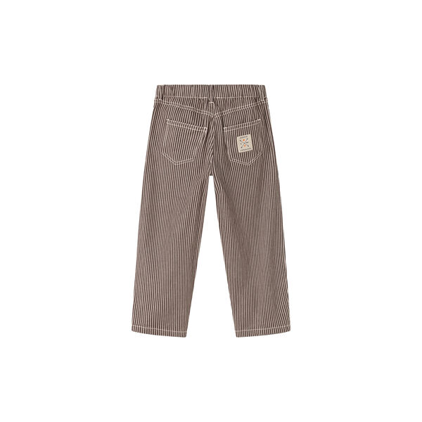 Pando Pants, dark brownie stripe, MarMar Copenhagen