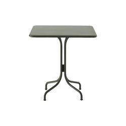 Thorvald SC97 Outdoor Caf&eacute; Table Square, bronze green, &Tradition
