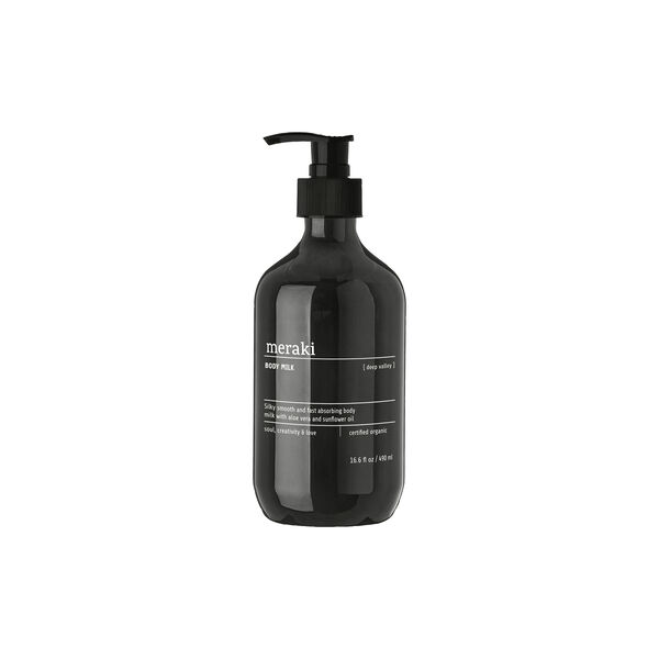 Body milk, deep valley, Meraki