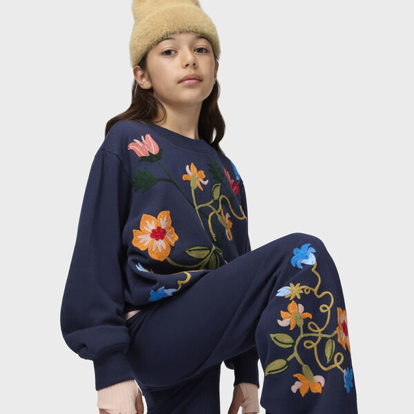 Marge Sweatshirt, navy blazer, Molo