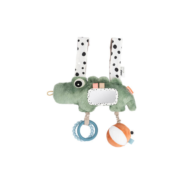 Croco Hanging Activity Toy, green, Done by Deer