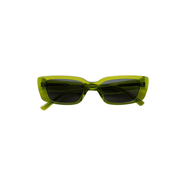 GRACE sun glasses, green crystal, MESSYWEEKEND