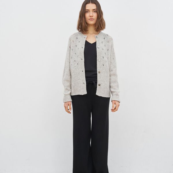 Harmonie Cardigan, light grey Harmonie Cardigan, light grey, CARE BY ME