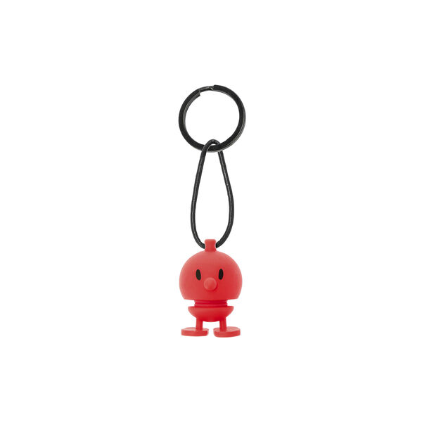Classic Bumble Keychain, red, Hoptimist