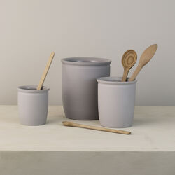 Knabstrup Pickle jar 2 L, grey, Knabstrup Keramik