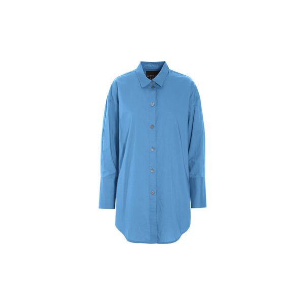 Core cotton big shirt, lake blue, BITTE KAI RAND