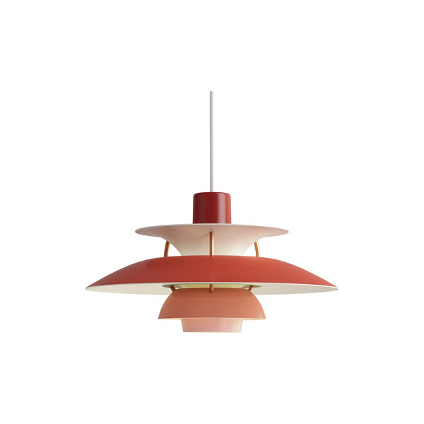 PH 5 Mini Pendant, hues of red PH 5 Mini Pendant, hues of red, Louis Poulsen