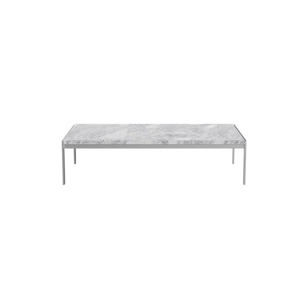 PK63A™ Coffee Table, grey-white rolled PK63A™ Coffee Table, grey-white rolled, Fritz Hansen